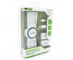 Xbox 360 Controller Battery Induction Charger in White by Komodo