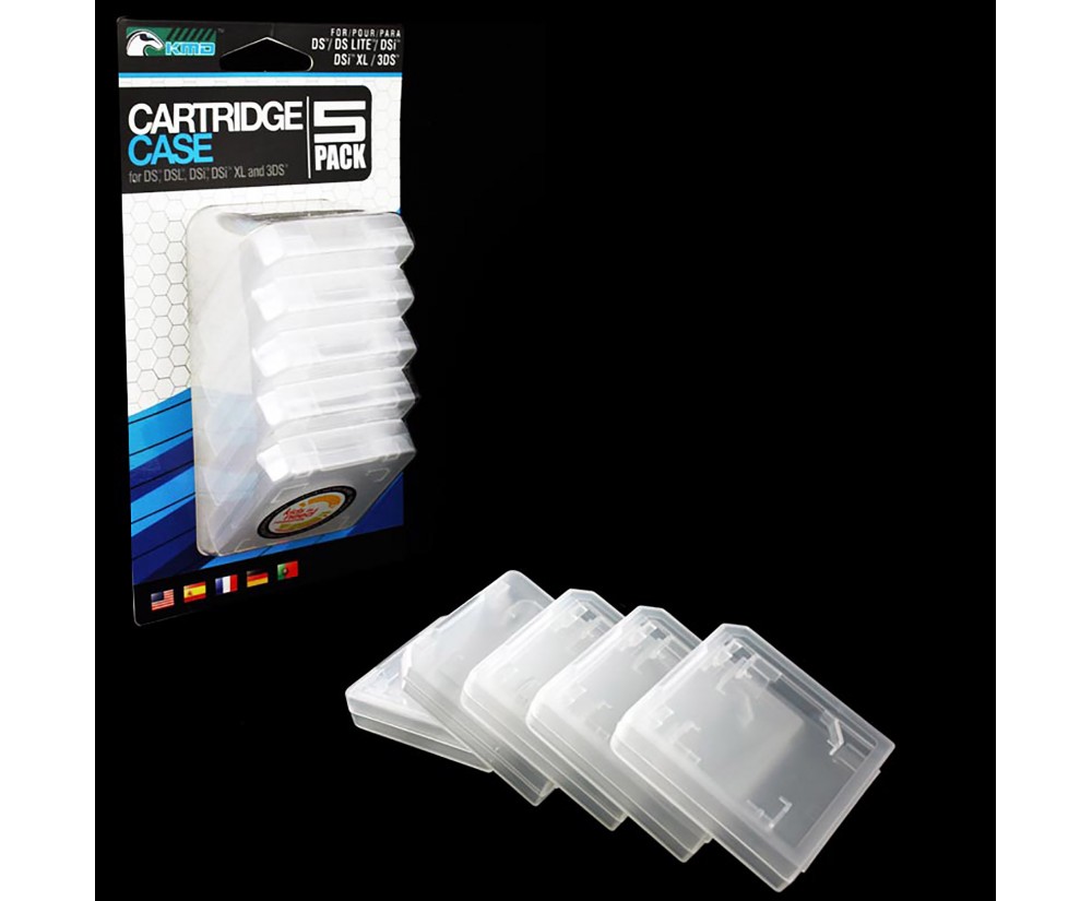 Nintendo DSi Game Cartridge Cases 5 Pack (KMD)