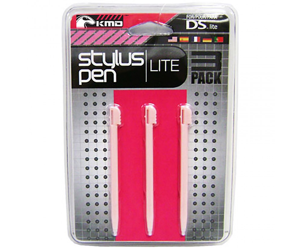Pink DS Lite Stylus 3 Pack