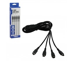 4.75 FT - GBA Gameboy Advance 4-Way Player Link Cable