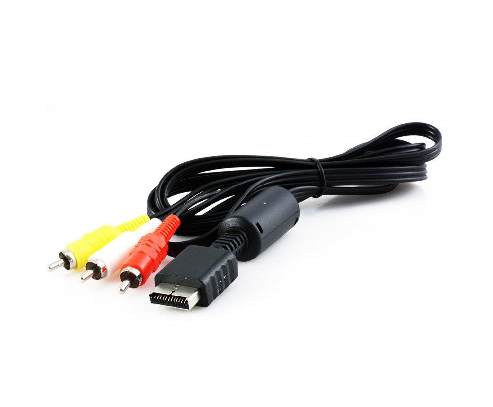 PS2 Playstation 2 AV Cable PS2 TV Replacement Hookup Cables