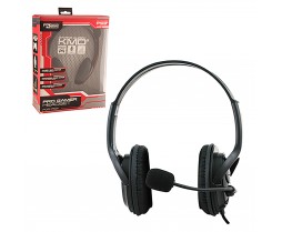 PS3&PS4 Live Pro Gamer Headset w/Mic in Black Large
