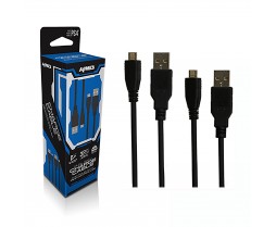 Twin Pack - PS4 Replacement USB Controller Charge Cables 10ft
