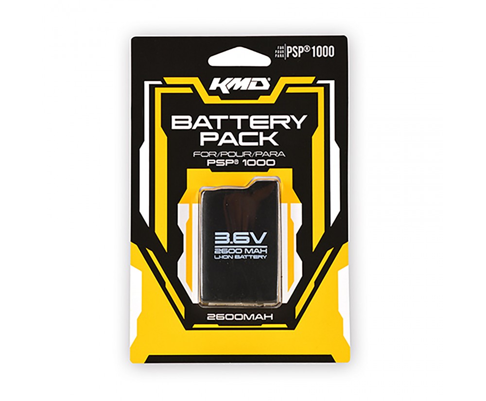 3.6V 2600 mAh - PSP 1000 Internal Rechargeable Battery Pack 3.6V 2600 mAh - PSP 1000 Internal Rechargeable Battery Pack