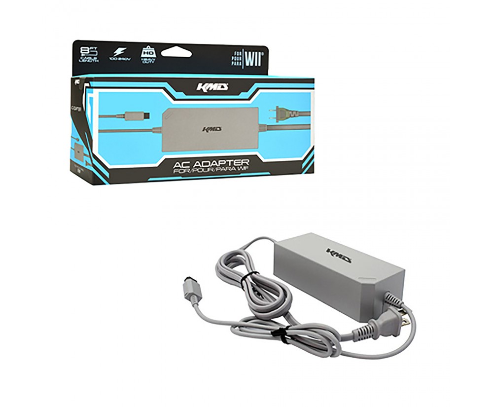 Wii Replacement AC Power Wall Adapter 110V