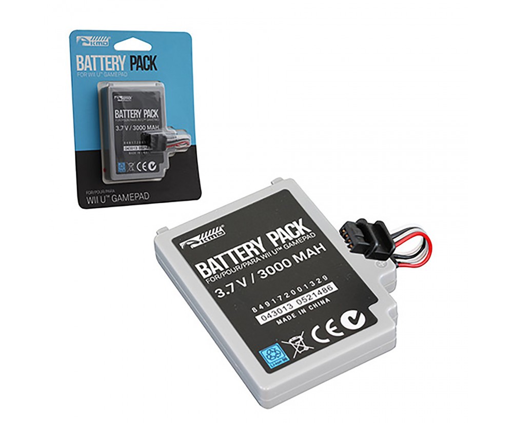 Wii U Replacmeent Rechargeable Internal Controller Battery Pack 3000MaH