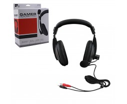 Good PC Headset w/Adjustable Boom Mic in Black (TTX TECH)
