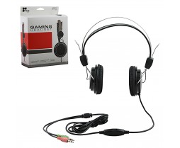 PC Good Stereo Headset w/Adjustable Boom Mic in Black (TTX TECH)