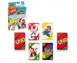 Super Mario Uno Card Game