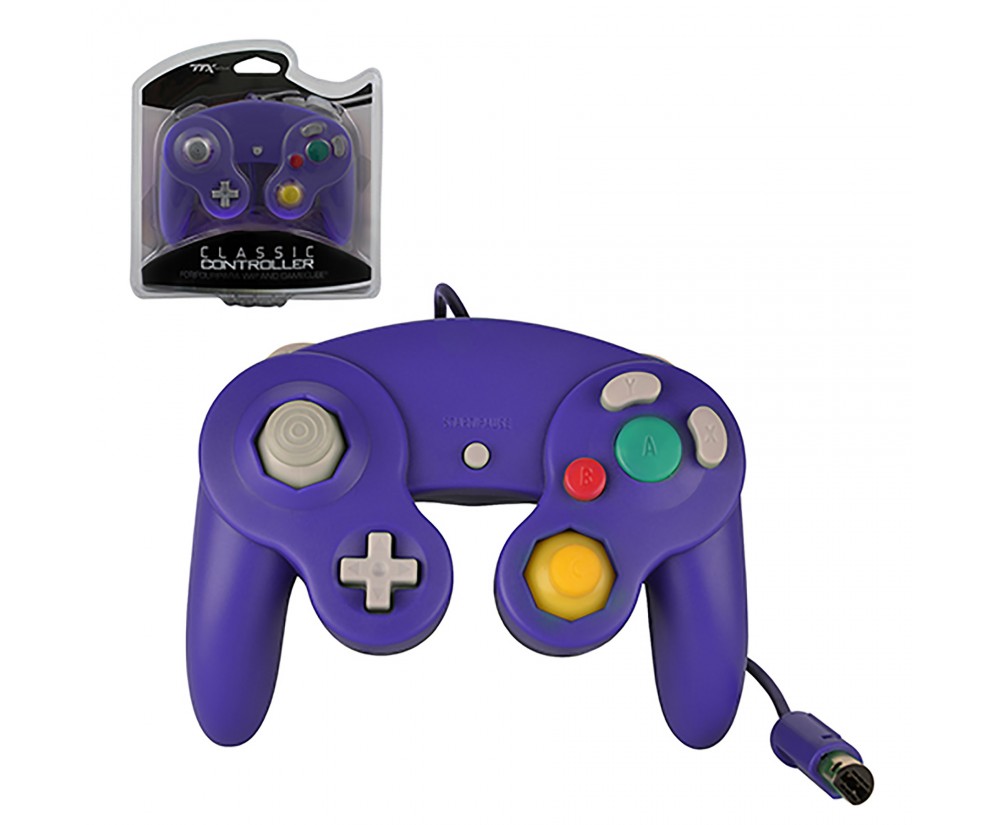 Gamecube&Wii New Purple Controller Wired (TTX Tech)
