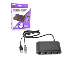 Wii U 4 Port Gamecube Controller Adapter (TTX Tech)