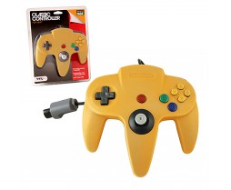 N64 Controller Solid Yellow Original Style Replacement (TTX Tech)