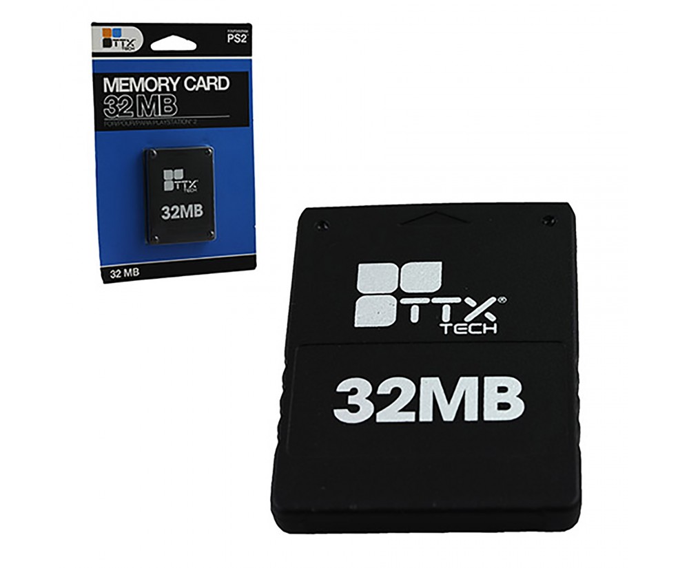 PS2 Memory Card 32MB TTX Tech - PS2 Memory Card 32MB (TTX Tech)