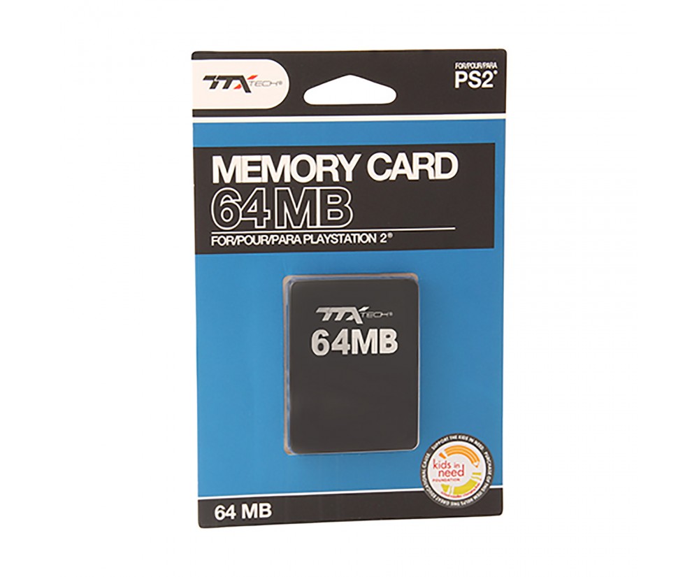 Memory Card - PS2 - 64MB (TTX Tech)