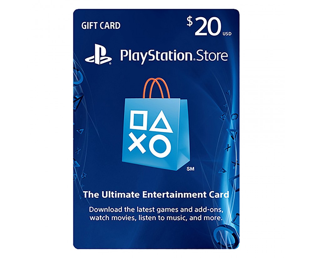 PSN Live $20 Value - Playstation Network PSN Subscription Card
