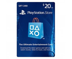 PSN Live $20 Value - Playstation Network PSN Subscription Card