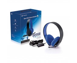 Headset - PS4 - Wired - Silver Wired Headset (Sony)