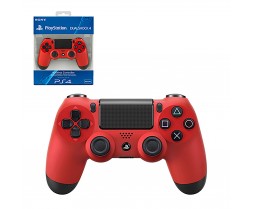Controller - PS4 - Wireless - Dualshock 4 - Red (Sony)