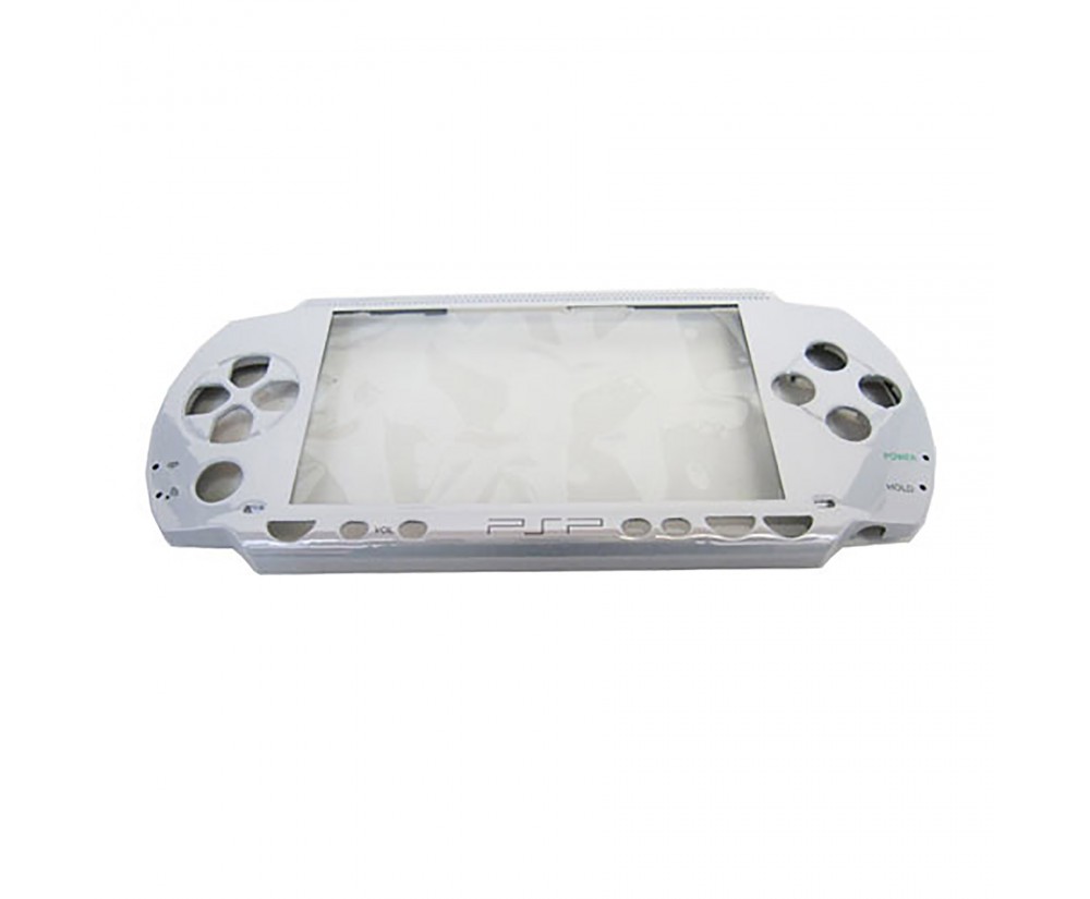 Repair Part - PSP 1000 - Metallic Faceplate - FRONT SHELL ONLY - Silver (Third Party) Repair Part - PSP 1000 - Metallic Faceplate - FRONT SHELL ONLY - Silver (Third Party)
