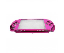 Repair Part - PSP 1000 - Metallic Faceplate - FRONT SHELL ONLY - Hot Pink (Third Party)