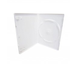 Media Package - Universal - DVD Case - Single - 14MM - White (Third Party)