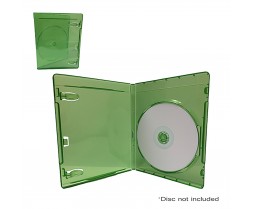Single Xbox One Case - Xbox One Replacement Retail Game Case - 12mm Transparent Gree