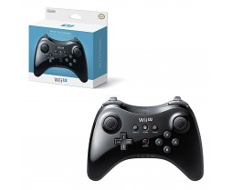 Controller - Wii U - Pro Controller - Black (Nintendo)