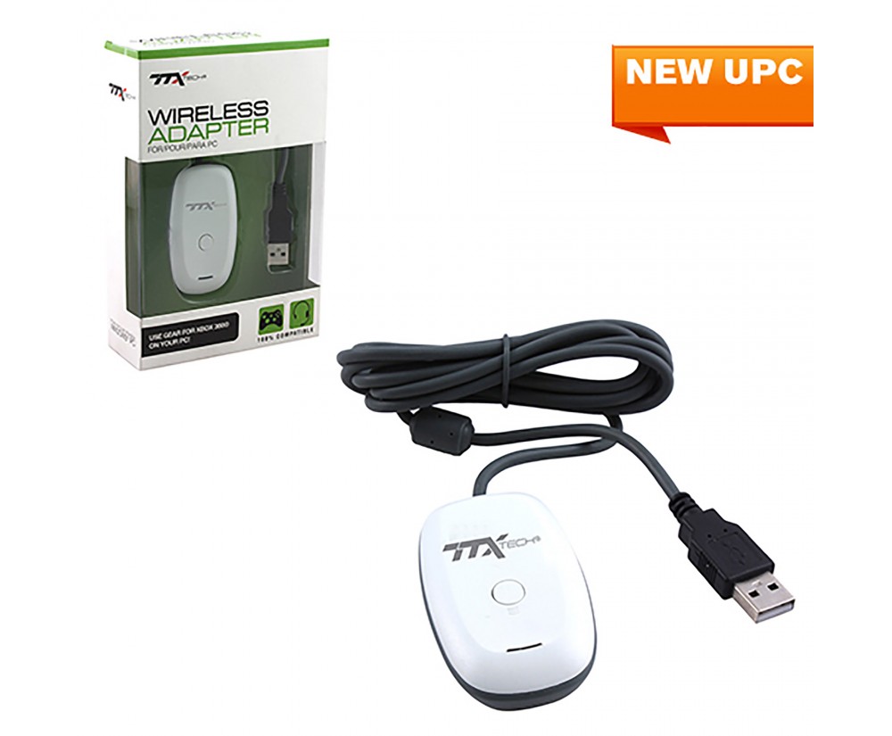Adapter - Xbox 360 - Wireless - Gaming Receiver (TTX Tech) Adapter - Xbox 360 - Wireless - Gaming Receiver (TTX Tech)