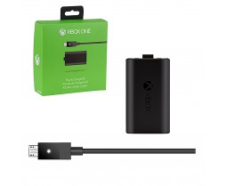 Charger - Xbox One - Play and Charge Kit - Black (Microsoft)