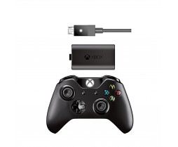 Controller - Xbox One - Wireless - Refurbished - Controller 3.5mm with Play and Charge Kit (Microsoft)