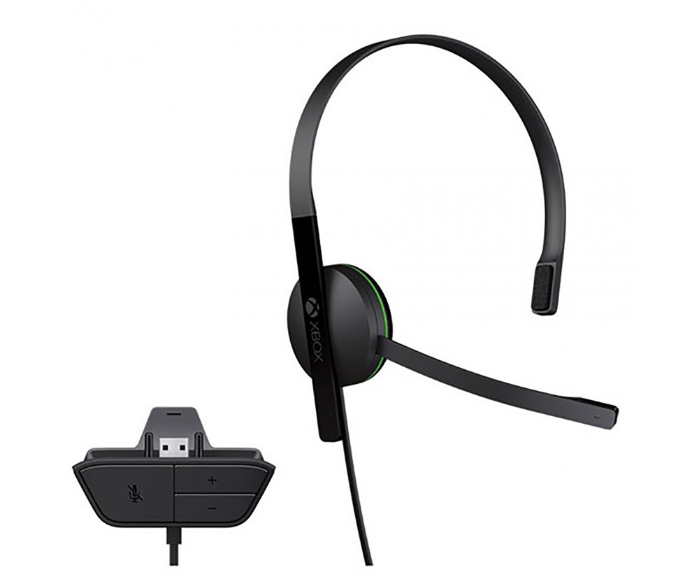 Headset - Xbox One - Wired - Refurbished - Chat Headset (Microsoft) Headset - Xbox One - Wired - Refurbished - Chat Headset (Microsoft)