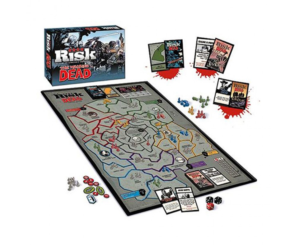 Board Game - Toy - The Walking Dead - Risk Board Game - Toy - The Walking Dead - Risk