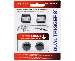 Dual Pack Triggers - PS3 - 2 Pack - With 2 Bonus Caps (PDP)
