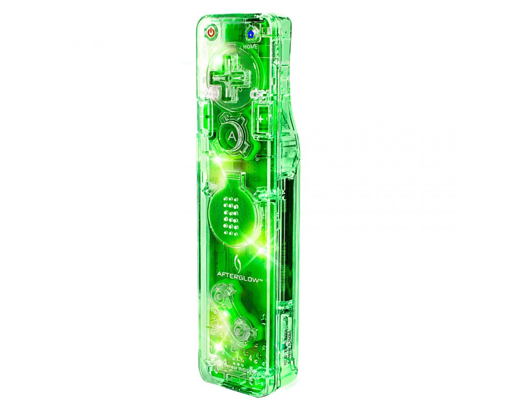 Controller - Wii/Wii U - AG AW.3 - With Motion Plus - Green (PDP)
