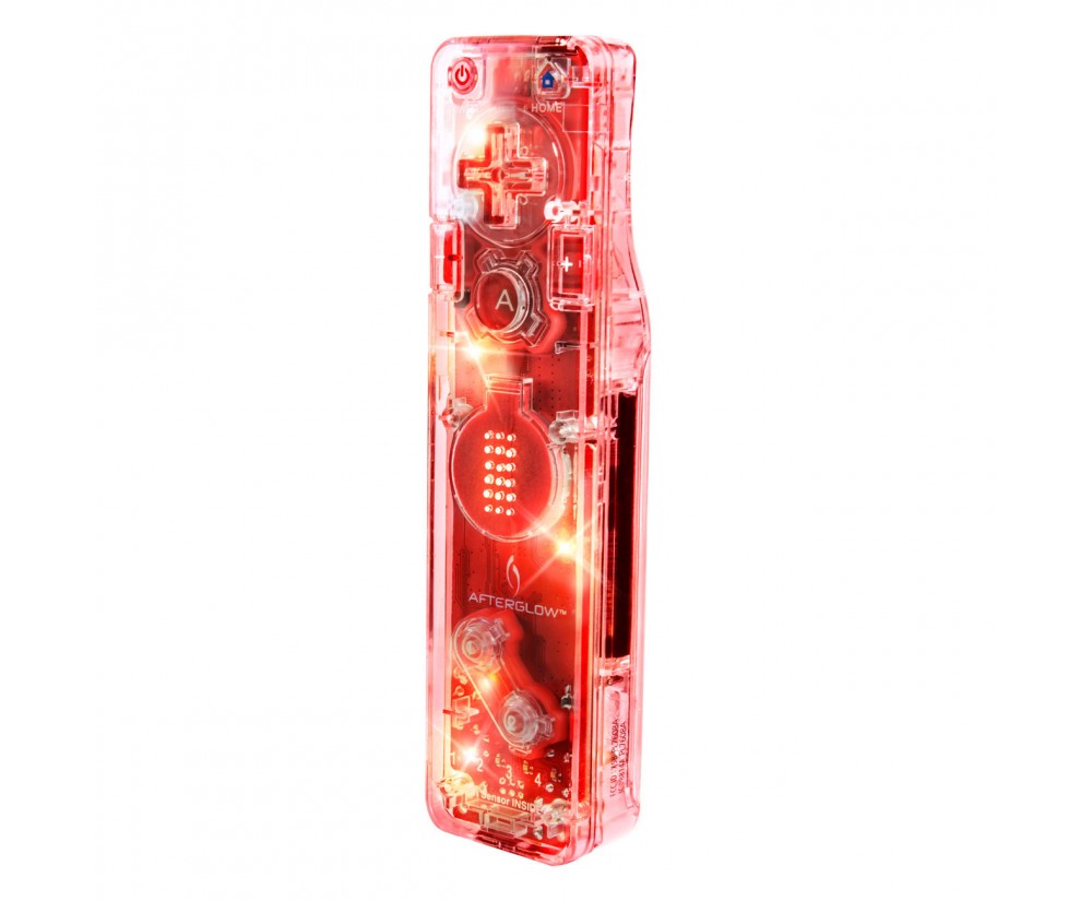 Controller - Wii/Wii U - AG AW.3 - With Motion Plus - Red (PDP) Controller - Wii/Wii U - AG AW.3 - With Motion Plus - Red (PDP)