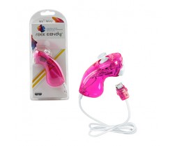 Controller - Wii - Rock Candy - Nunchuk - Pink (PDP)