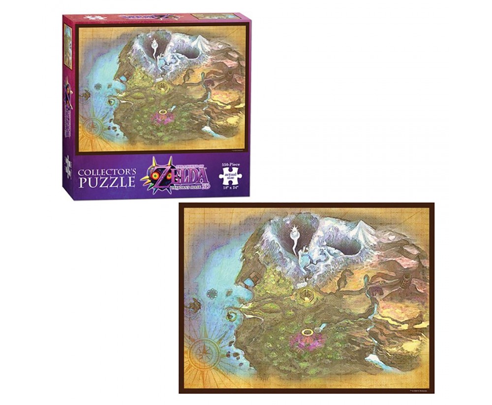 Puzzle - Toy - The Legend of Zelda: Majora's Mask - Termina Map (Nintendo)