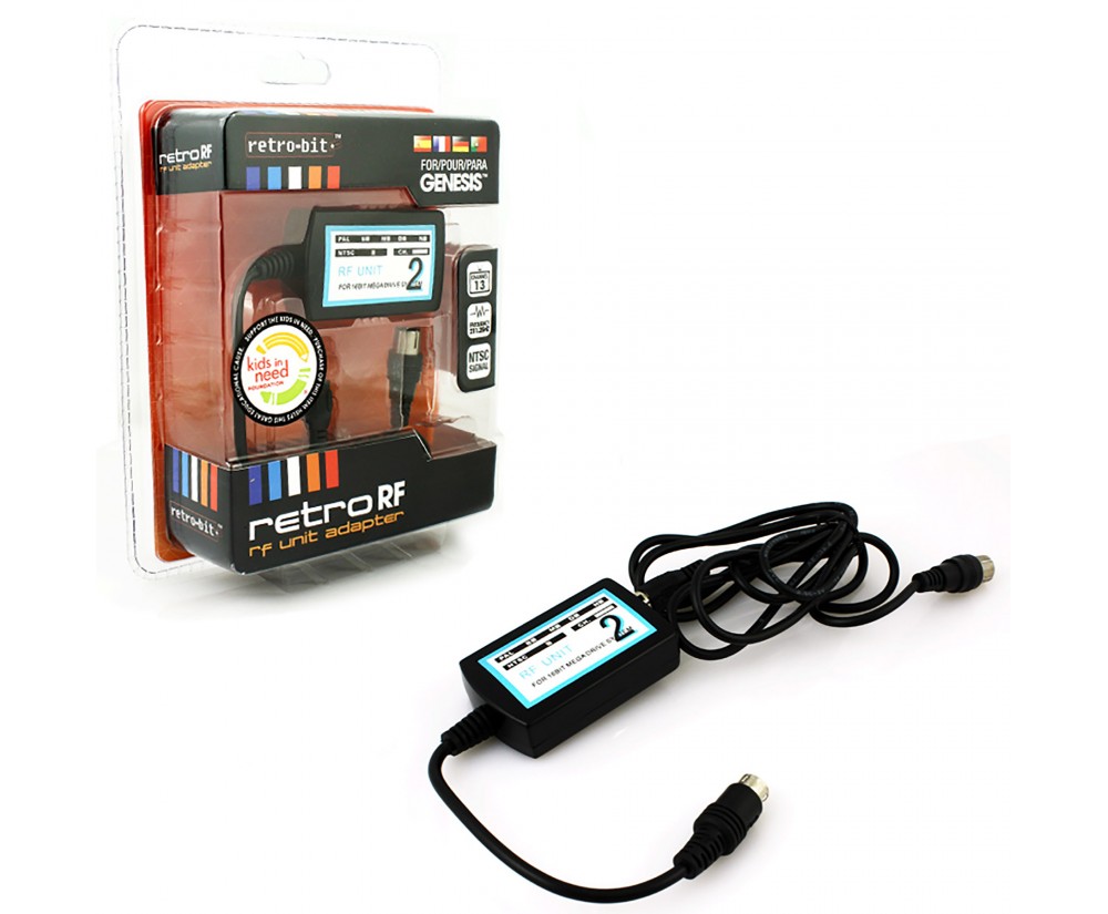 Adapter - Genesis 2 - RF Unit Adapter - Game Gear Compatible (Retro-Bit)