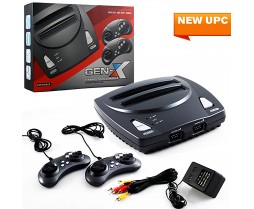 NES&Genesis 2in1 System With 2 Controllers - Gen-X Retro Game Console