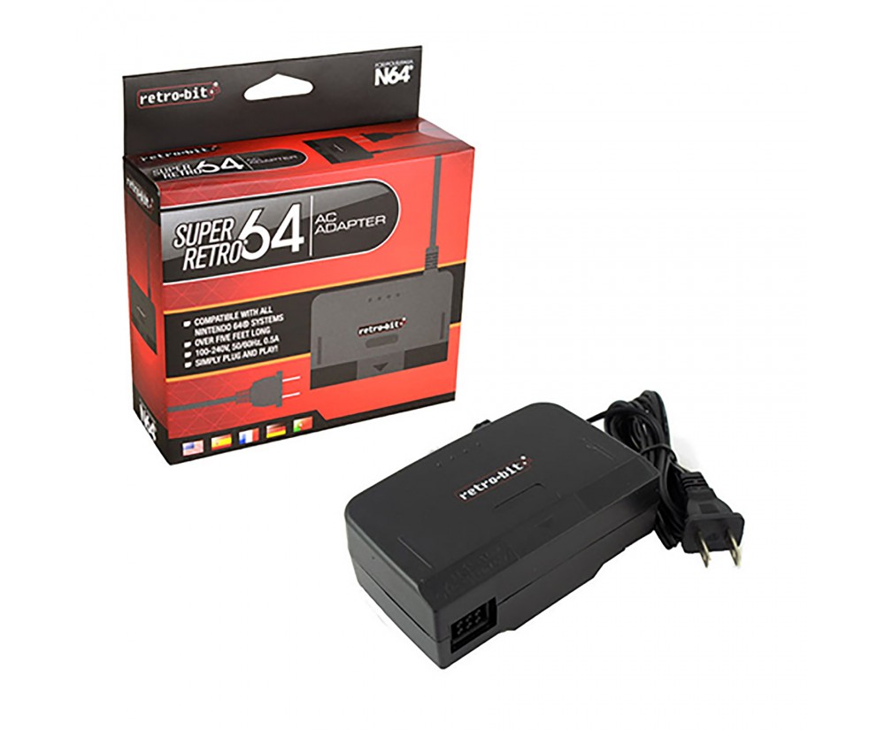 Adapter - N64 - AC Power (Retro-Bit)