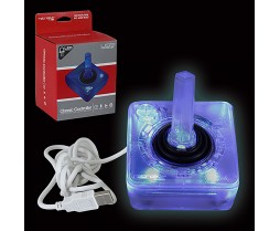 Classic Atari Style USB Controller for PC & Mac - Atari PC USB Controller - Blue LED