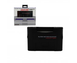 Adapter - GBA - Super Retro Advance - Black (GBA TO SNES) (Retro-Bit)