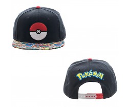 Hats - Novelty - Pokemon - Pokeball Snapback