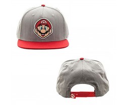 Hats - Novelty - Nintendo - Mario Rubber Sonic Weld Snapback