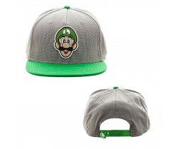 Hats - Novelty - Nintendo - Luigi Rubber Sonic Weld Snapback