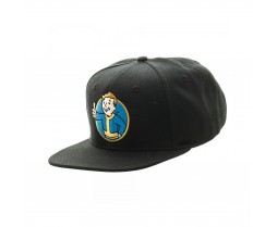 Hats - Novelty - Fallout - Vaultboy Black Snapback