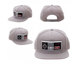 Hats - Novelty - Nintendo - Controller Chrome Weld Snapback