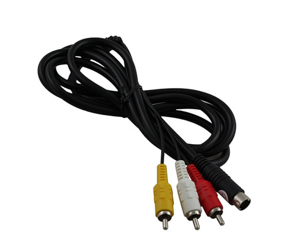 AV Cable for Sega Genesis - Genesis 2&3 TV Hookup Cable