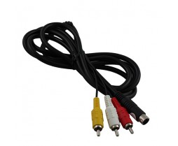 AV Cable for Sega Genesis - Genesis 2&3 TV Hookup Cable