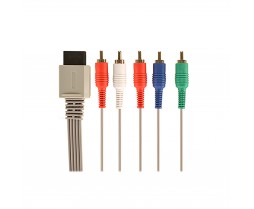 Cable - Wii - Component - Nickel Plated - 6 FT - Bulk (Sumoto)